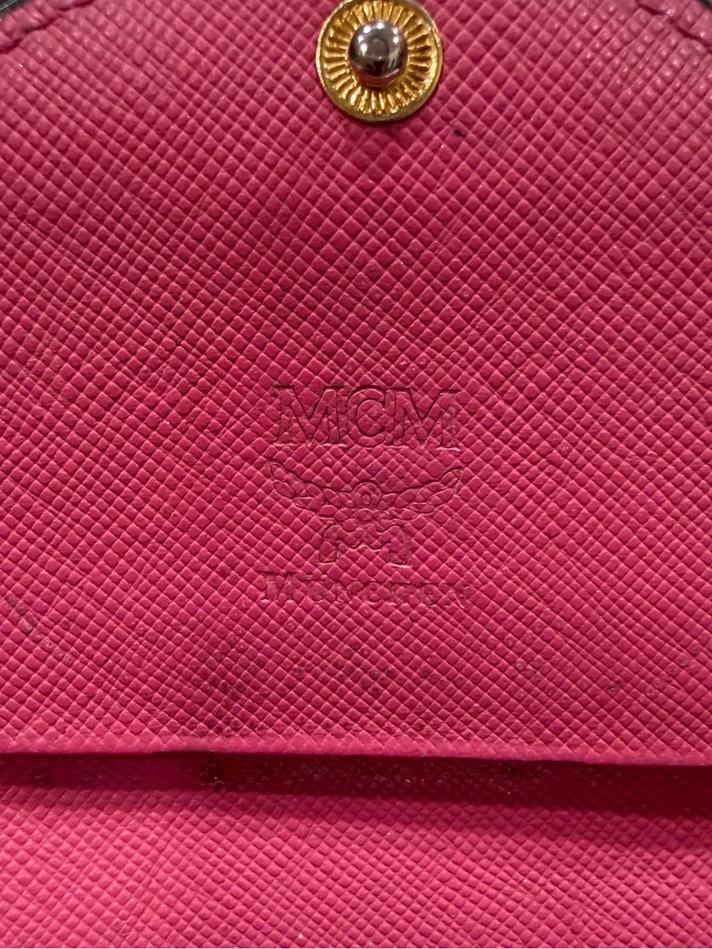 MCM Visetos Flap Envelope Long Wallet - Picture 3 of 7